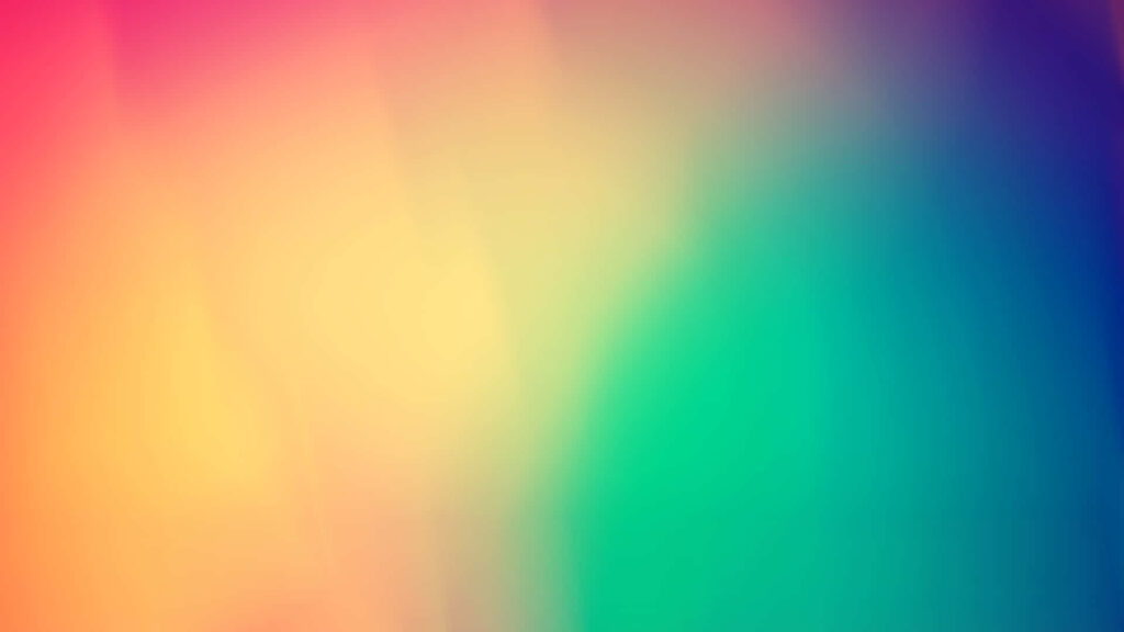 Vibrant Spectrum: Captivating Orange and Blue Abstract Wallpaper