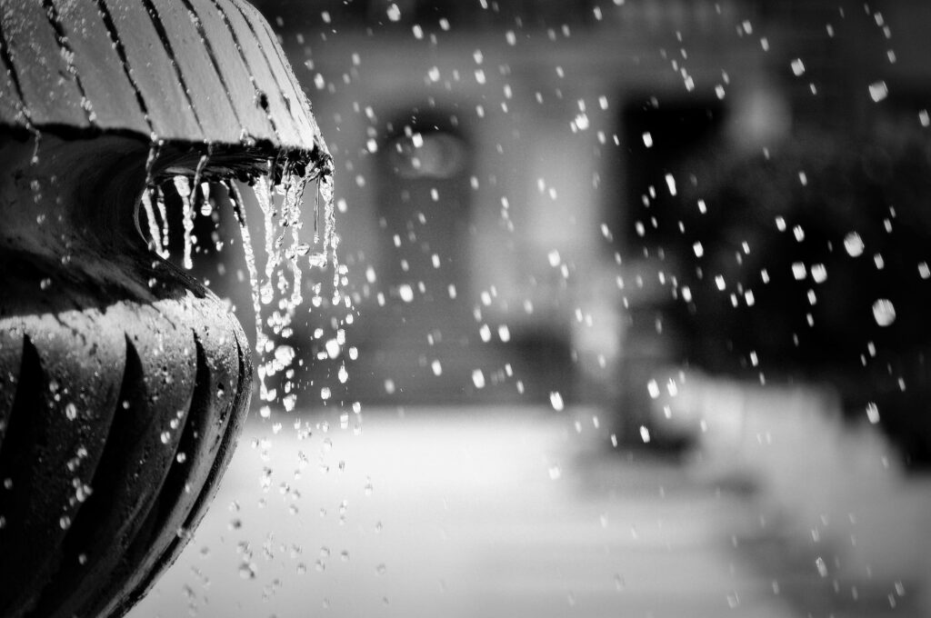 Ethereal Rainfall: A Stunning HD Wallpaper Background with Graphy Aesthetics