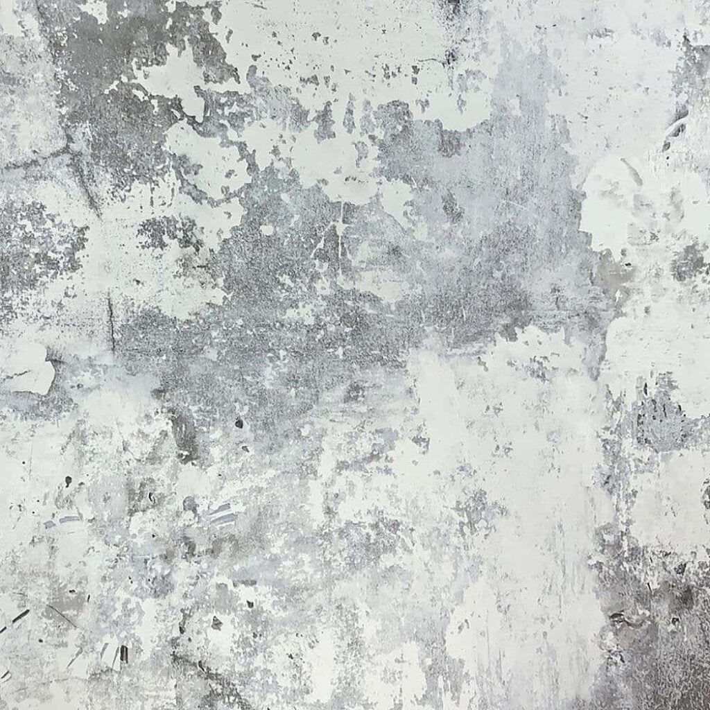 Artistic Industrial Wallpaper: Textured Gray & White Exposed Wall