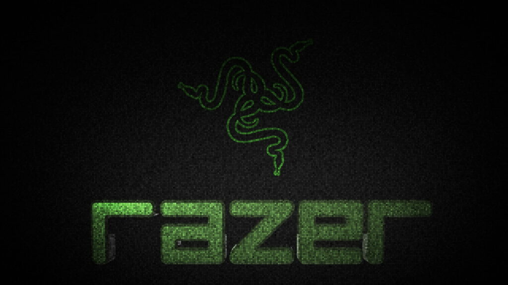 Green Illumination: PC Gaming with Razer's and HD Wallpaper Background