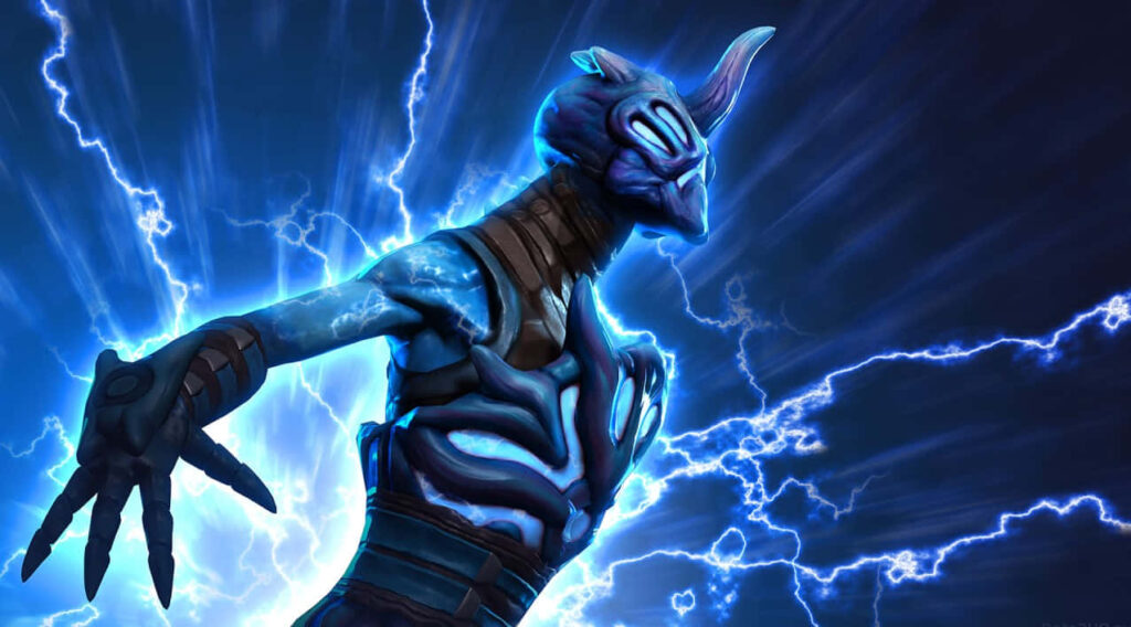 Razor from Dota 2: Vibrant 720p Gaming Wallpaper