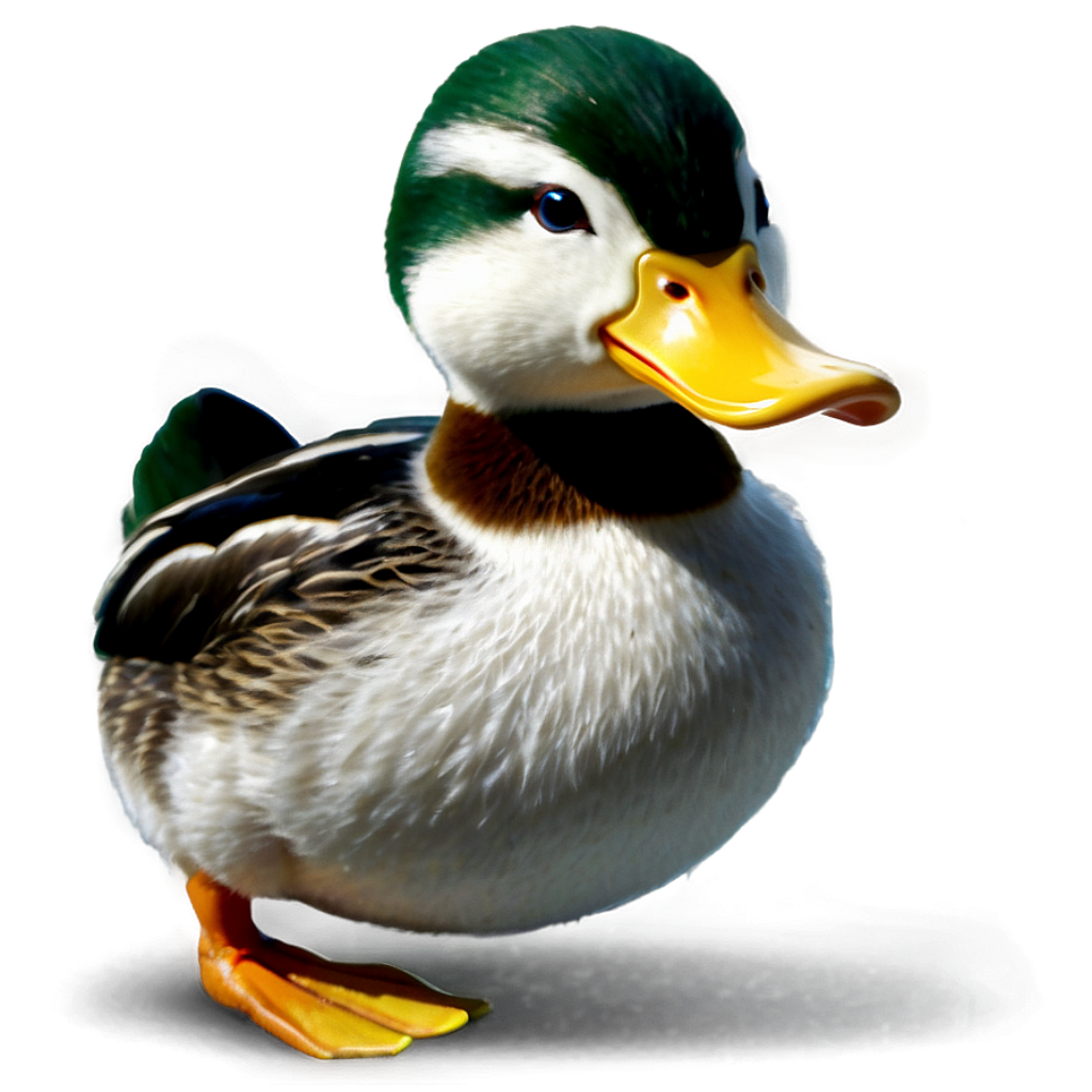 Realistic Duck Wallpaper: Lifelike Feathers & Vibrant Colors