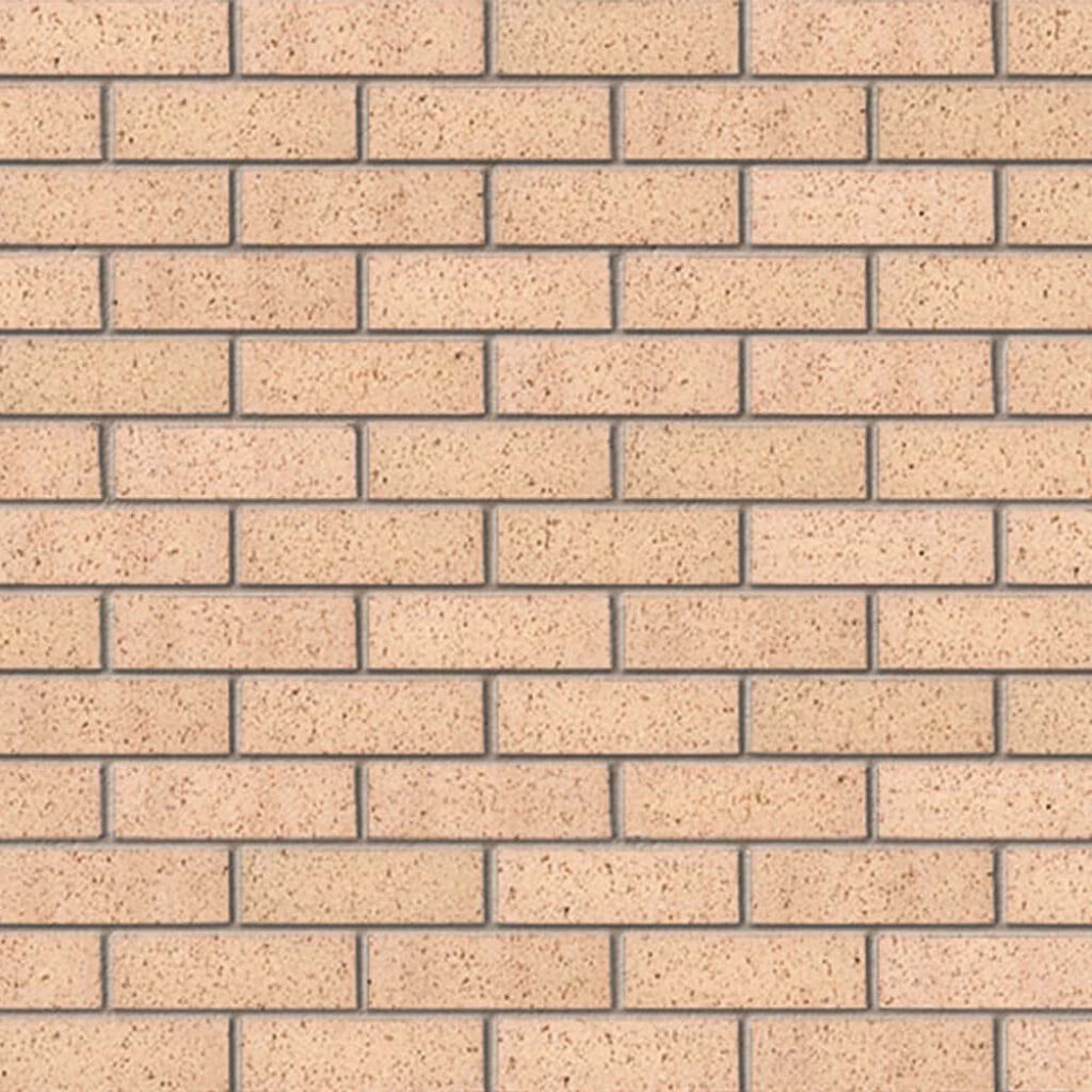 Realistic Beige Brick Wallpaper Background for Warm Ambiance