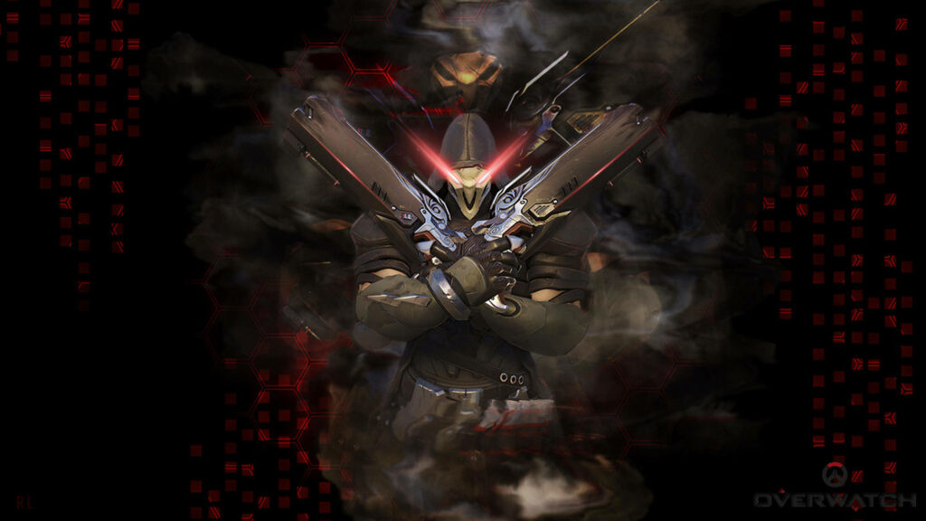 Reaper's Haunting Hiatus: Embracing Fun with Overwatch's Latest Plaything! Wallpaper