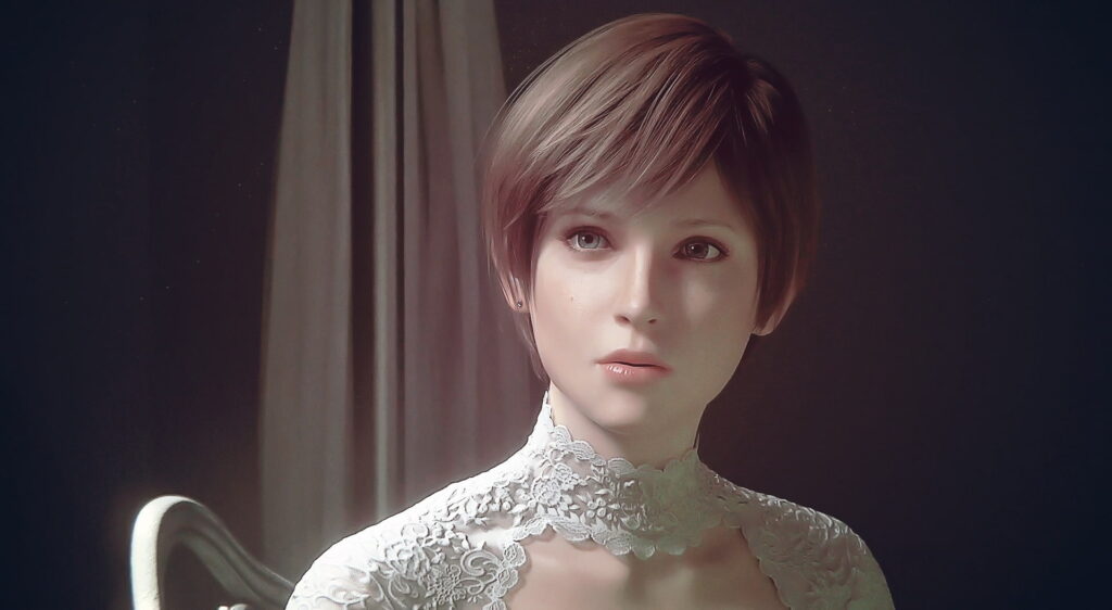 Rebecca Chambers HD - Unveiling the Heroine of Resident Evil in a Captivating Portrait Wallpaper