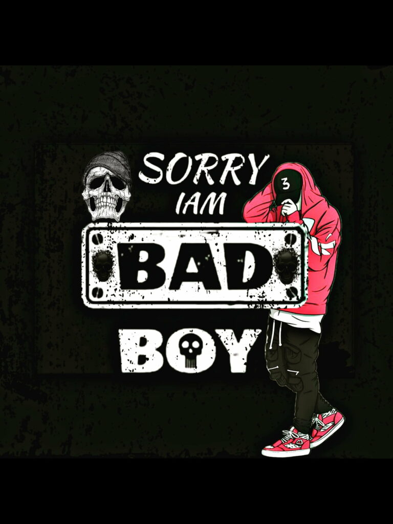 Haunting Attitude: HD Wallpaper featuring the Mysterious Bad Boy