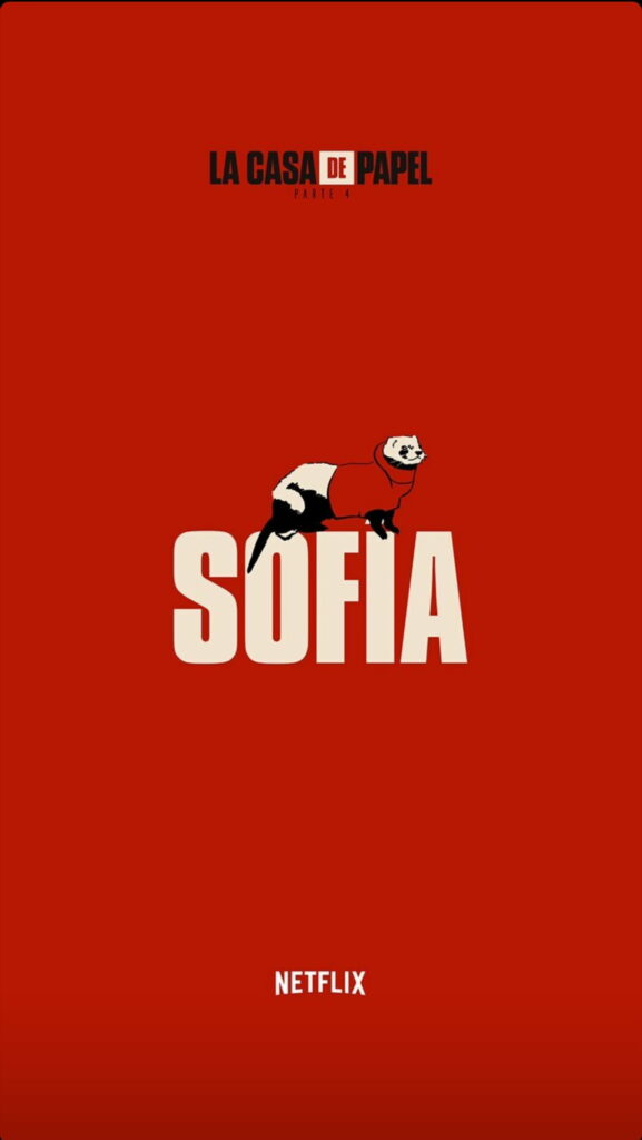 Sofia's Red-Hot Heist: A Stunning HD Phone Wallpaper Inspired by Money Heist