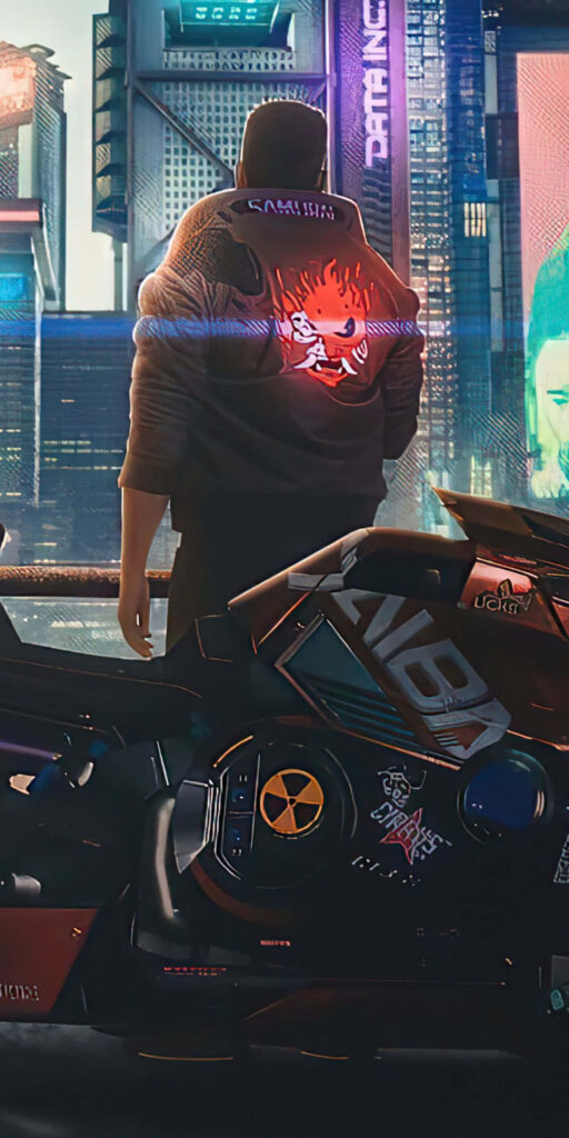 Retro-Futuristic Gamer: Embracing the Cyberpunk Rebellion Wallpaper
