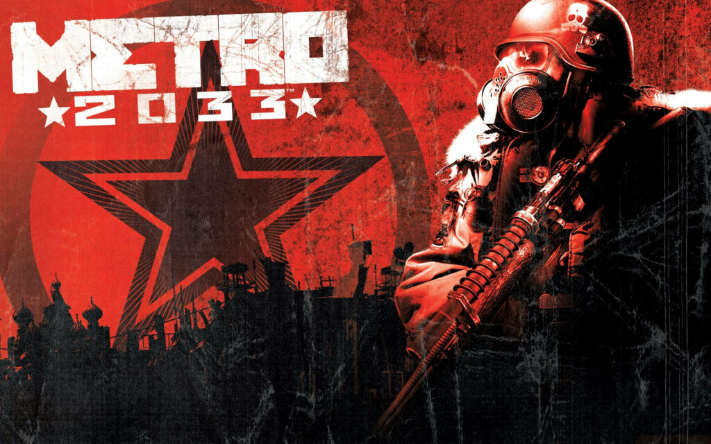 Ruggedly Rendered Ranger Amidst Grunge: Stunning Metro 2033 Concept Art Wallpaper