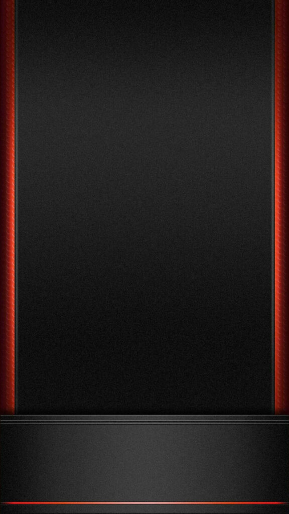 Sleek and Striking: A Captivating Red and Black Border Poster Embraces Minimalism Wallpaper