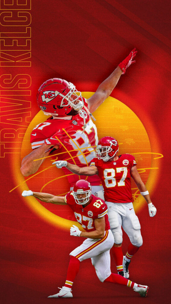 Chiefs Empire Reigns: A Glorious Victory Unleashes a Sea of Passionate Red and Gold Fans Wallpaper in 1080p Full HD 1080x1920 Resolution