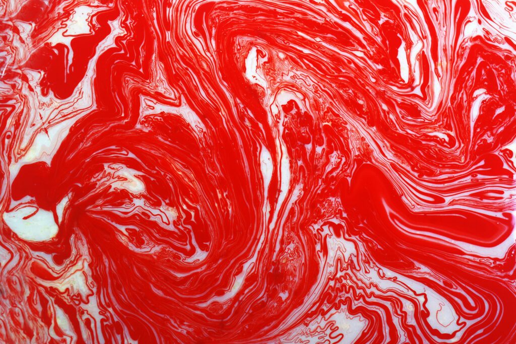 Abstract Red & White Swirling Patterns Wallpaper - 6000x4000