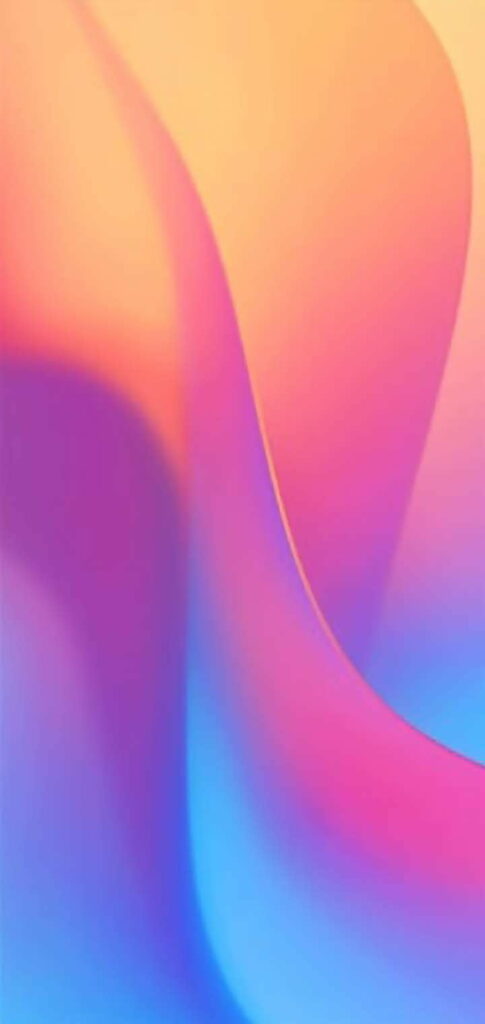 Vibrant Gradient Wallpaper for Redmi 8A - Pink, Purple, Blue - Modern Aesthetic