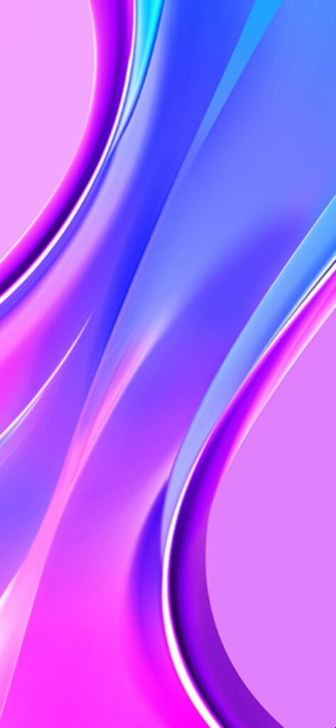 Redmi 9 Xiaomi Wallpaper: Vibrant Colorful Design in Purple, Pink, Blue - HD Background for Display Personalization - Modern and Dynamic Phone Image