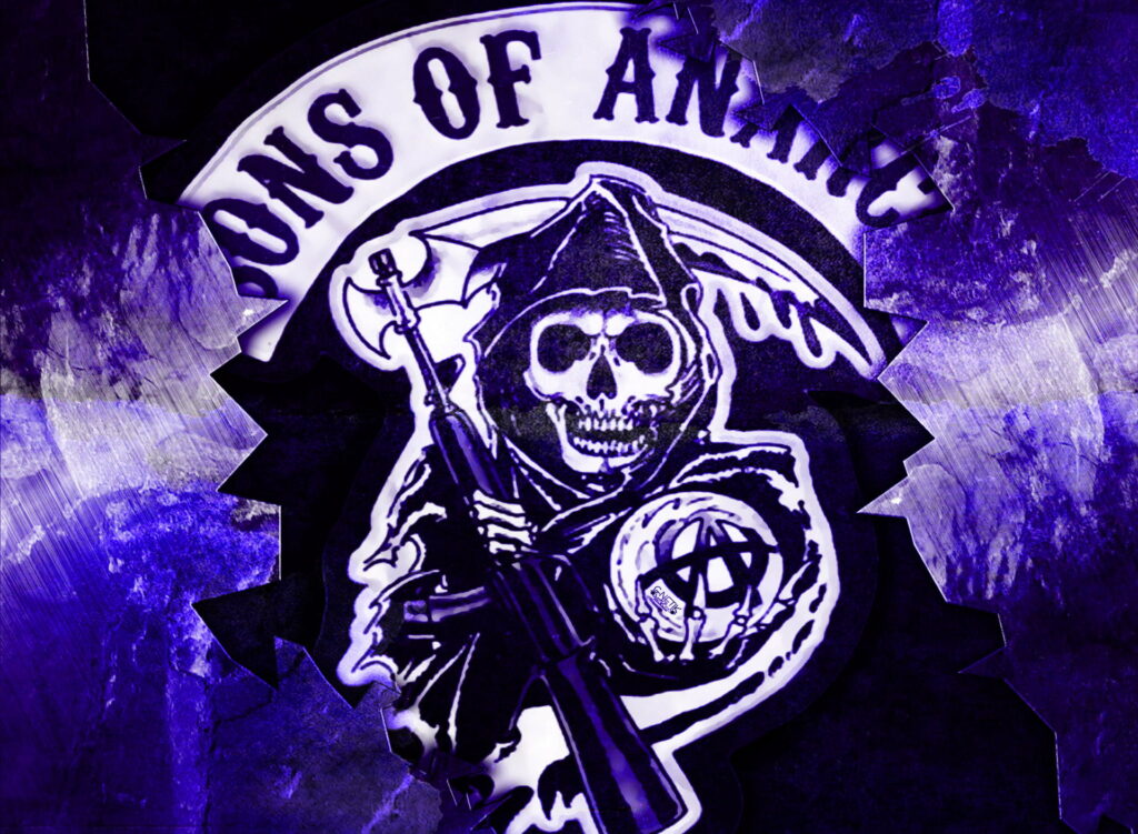 Biker Brotherhood in the Redwood: A Sons of Anarchy HD Wallpaper