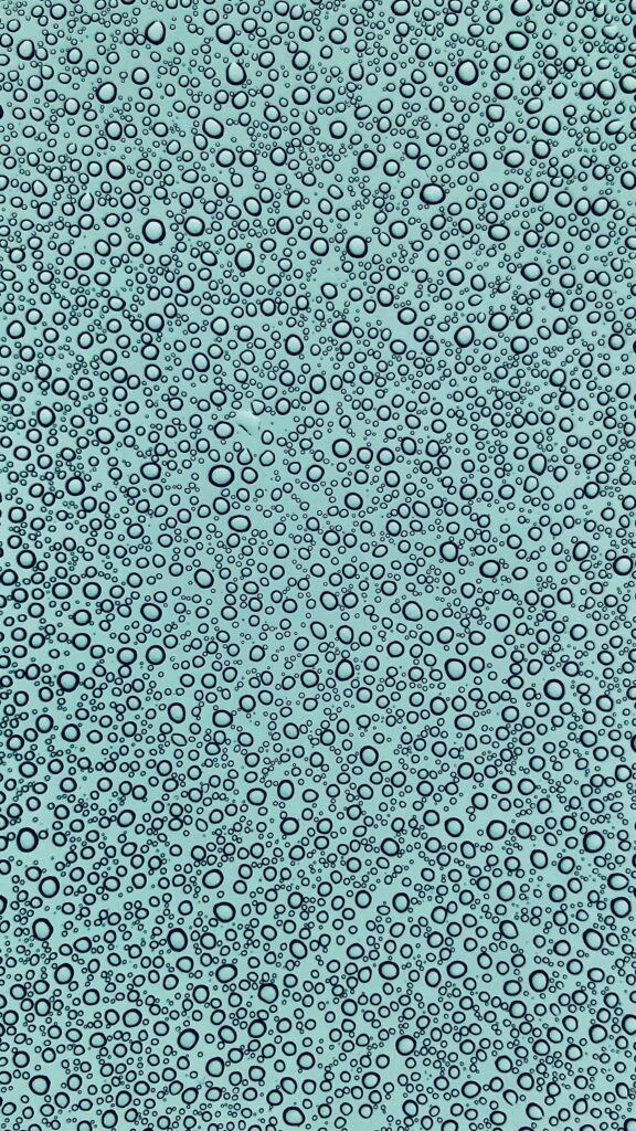 Refreshing Macro Wallpaper: Water Drops on Glass Surface Background