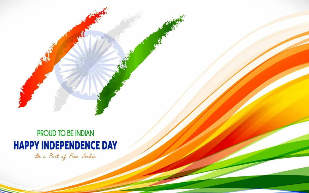 India's Triumph: Happy Independence Day portrayed in stunning HD wallpaper background photo