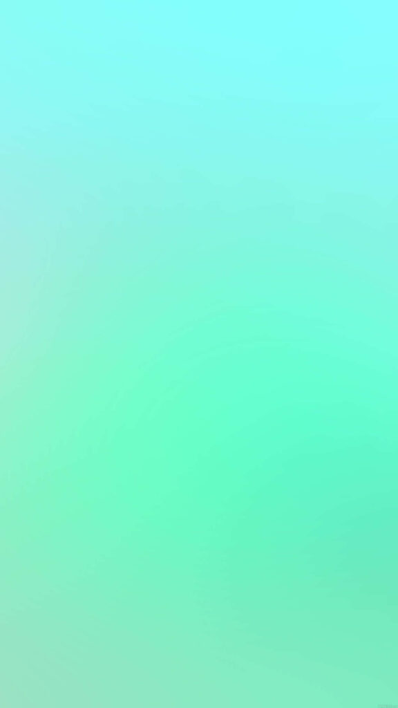 Soothing Light Blue to Green Gradient Wallpaper for a Calm Atmosphere