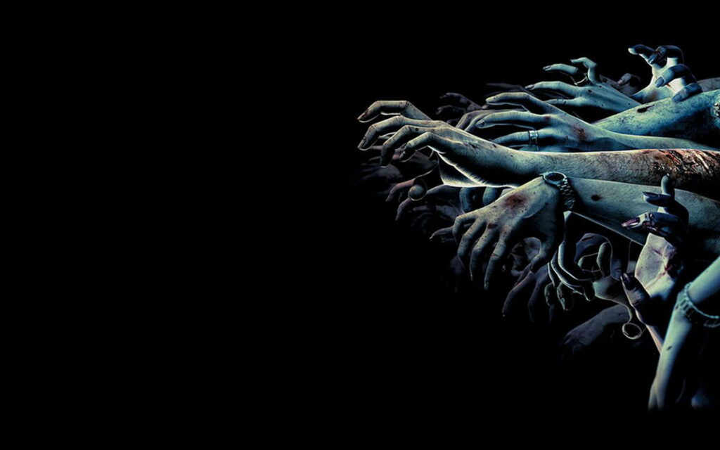 Resident Evil HD: Gruesome Zombie Hands in Stunning Detail - 1920x1200 Video Game Wallpaper
