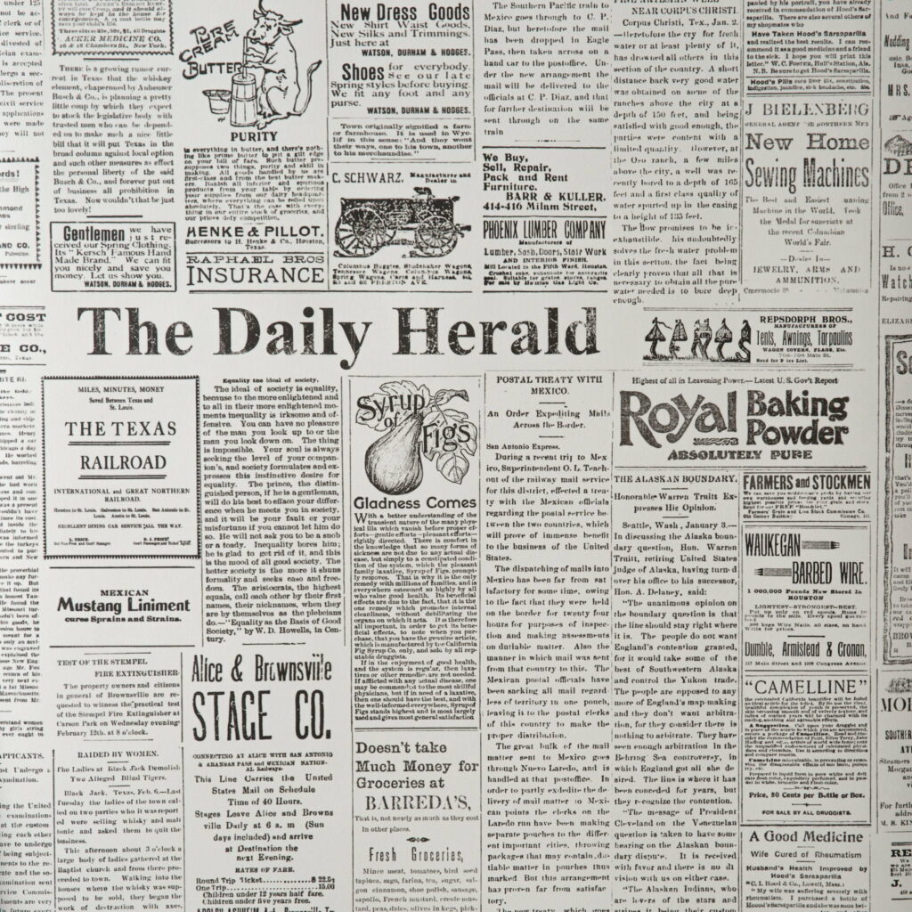 Vintage Newsprint: Retro-inspired HD Wallpaper for Your Phone