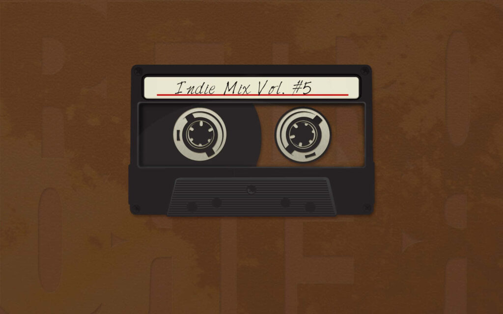 Retro Indie Mix Vol. #5 Wallpaper: Minimalist Design & Earthy Background