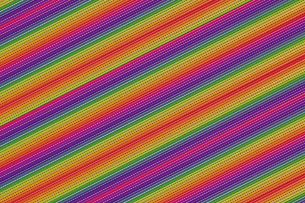 Retro rainbow stripes wallpaper vibrant colorful diagonal geometric pattern background