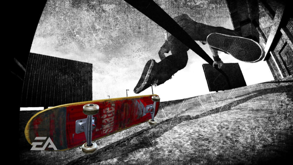 Rediscover the Joy of Skating with this Vintage Red Skateboard: A Nostalgic Wall Art Piece Wallpaper