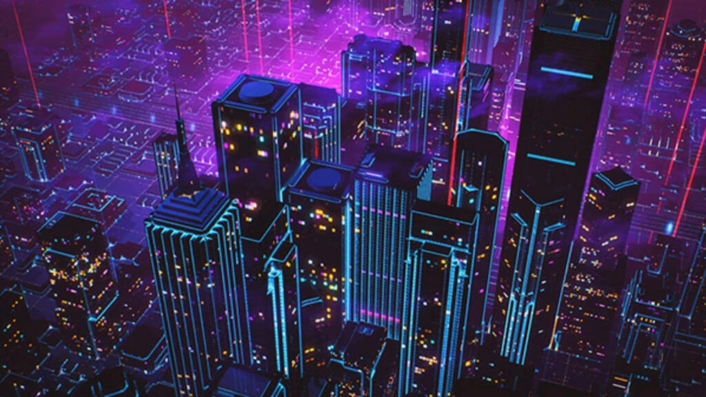Retro-Futuristic Journey: Exploring the Kaleidoscopic Universe of Retrowave Wallpaper