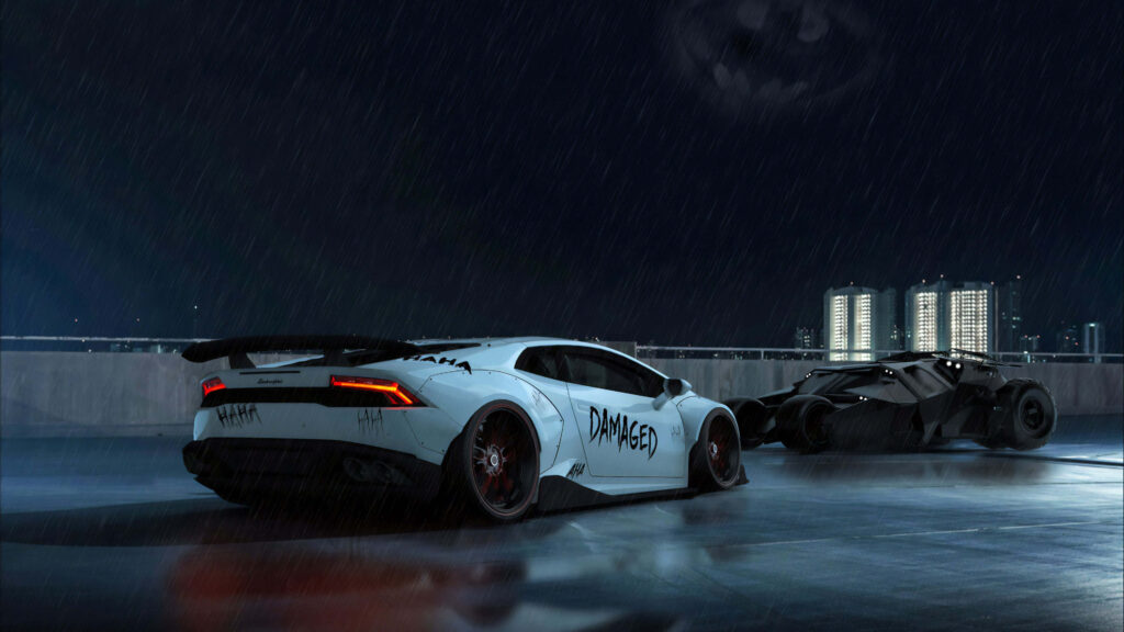 Conquer Gotham's Underworld with the Legendary Batmobile – Unveiling its Razor-Sharp Magnificence in Stunning 4K Resplendence Wallpaper