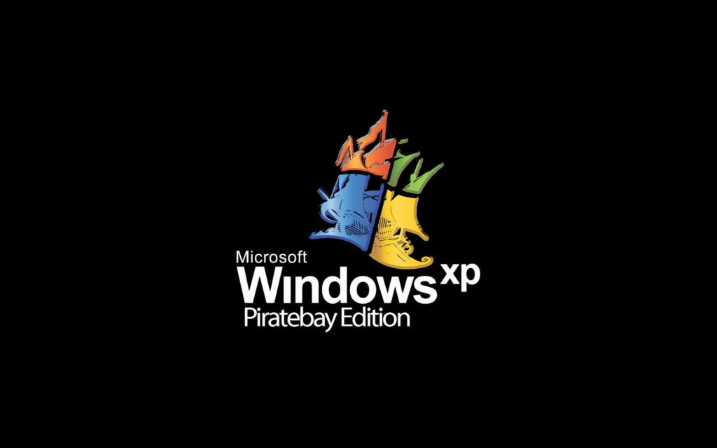 Windows XP Reinvented: An HD Wallpaper Showcasing Cutting-Edge Technology