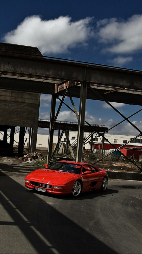 Ferrari F355: The Ultimate Symbol of Speed and Luxury for the Futuristic Ferrari Phone Concept Wallpaper