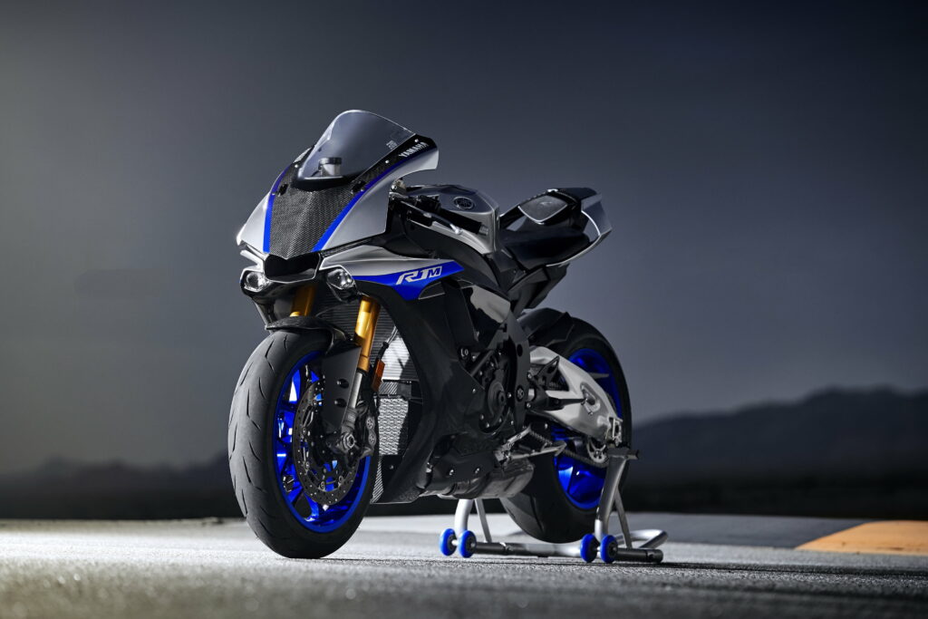 Powerful Speed: Captivating Yamaha R1 in 4K Wallpaper Background