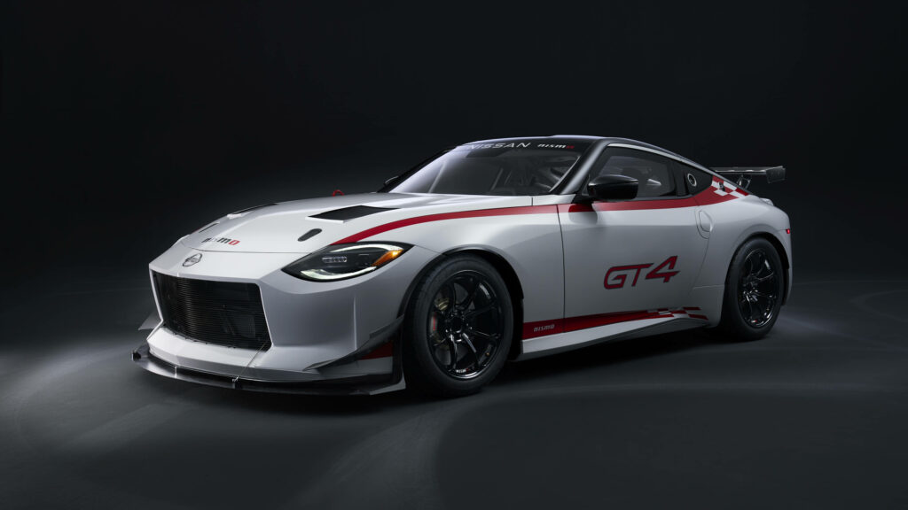 2023 Nissan Z Nismo GT4 Unveiled: Striking Gray Wallpaper for Car Lovers