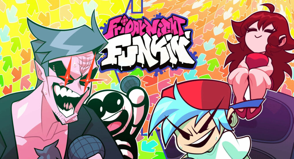 Friday Night Funkin' Mod Unleashes Retrospecter's Dad in an Epic Battle Remix: A Fiery Friday Night Dance Showdown Wallpaper