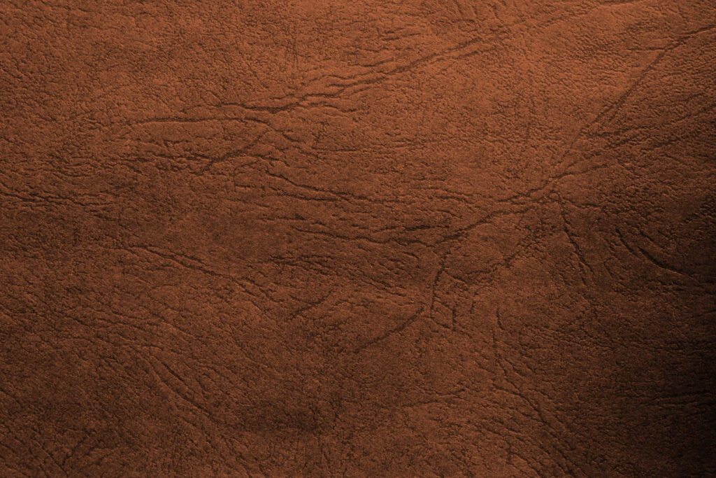 Natural Brown Leather Texture Wallpaper - Warm & Sophisticated Background