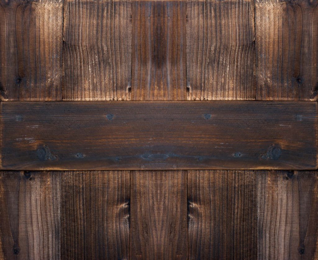 Dark brown wooden background with rustic vertical slats and rich detailed wood grain texture Wallpaper