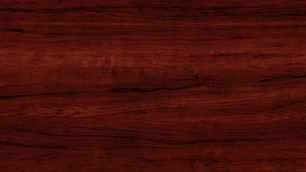 Elegant Dark Red Wood Texture Wallpaper with Natural Grain Patterns