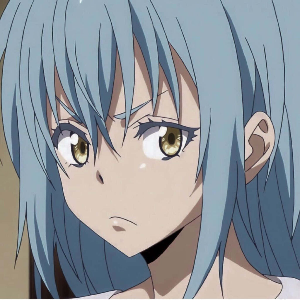 Rimuru Tempest serious pout profile picture wallpaper from That Time I Got Reincarnated as a Slime
