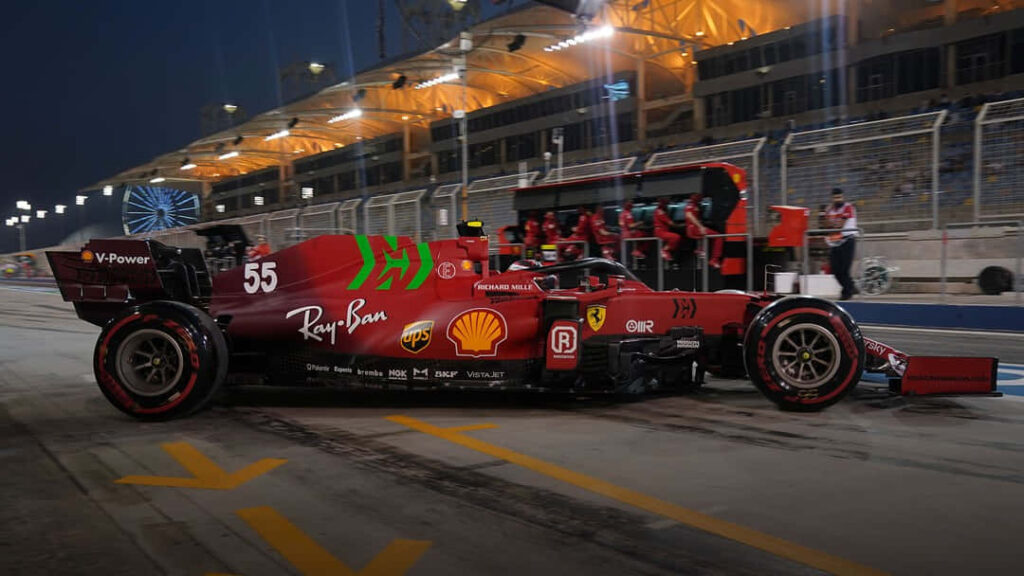 The Crimson Speed Beast: Ferrari's F1 Dominance Embodied Wallpaper