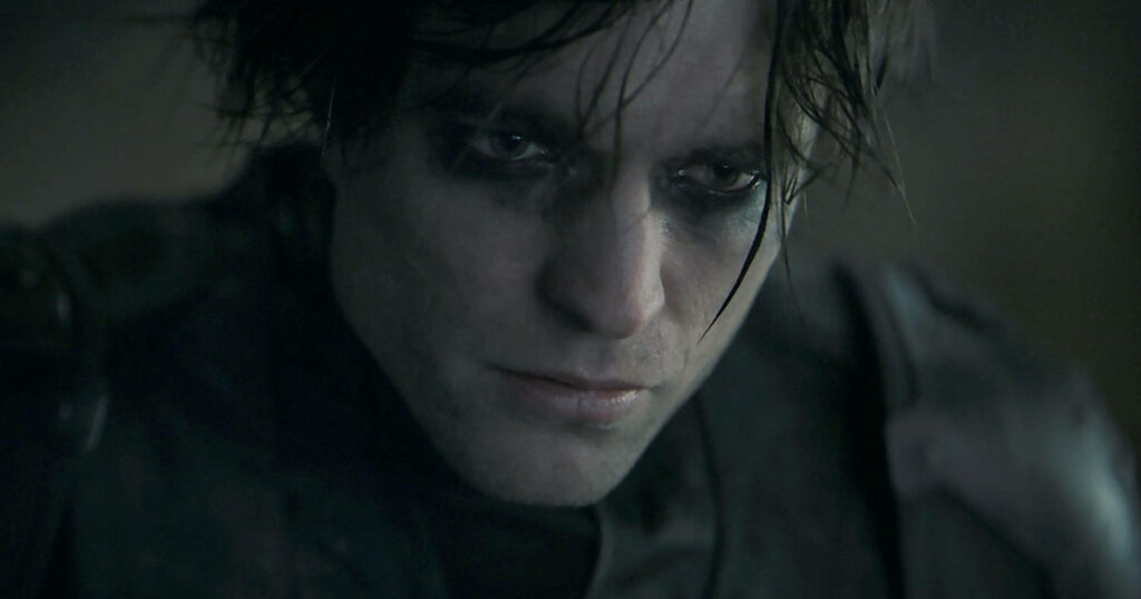 Robert Pattinson as The Batman Wallpaper: Gritty Close-Up Background