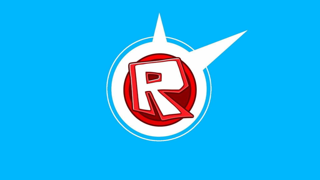 Immersive Roblox Gaming Experience: HD Logo Wallpaper for Gamers
