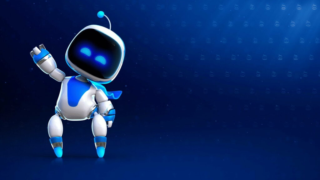 Robotic Adventure in High-Definition: Astro Bot Rescue Mission Marvels Wallpaper