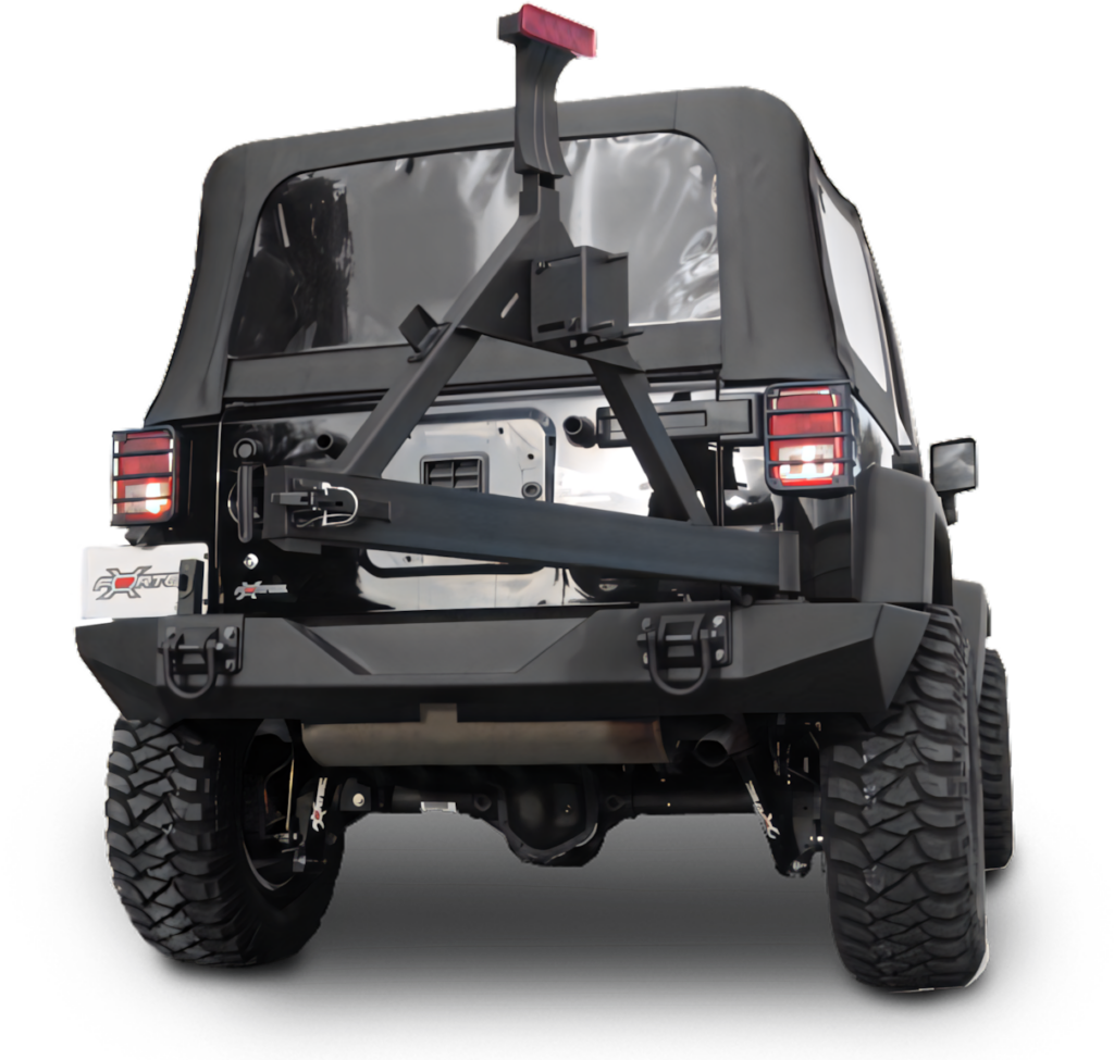 Robust Black Hummer Wallpaper: Rear View with Spare Tire & Off-Road Style