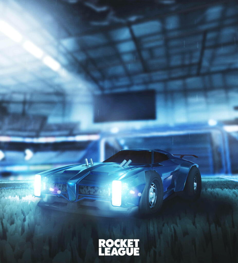 Rocket League: Where Vehicles and Sports Collide in Explosive Action! Wallpaper