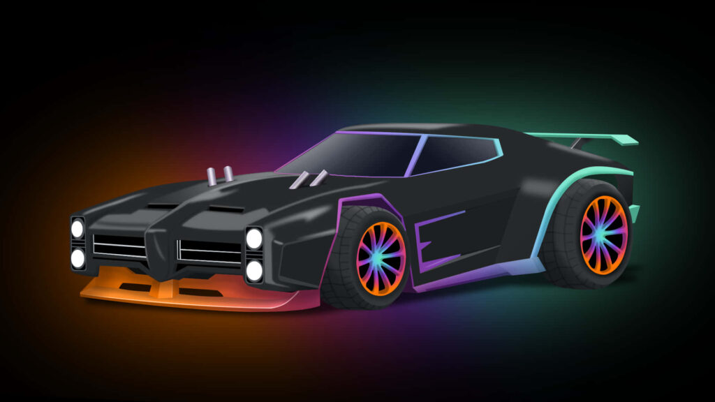 Elevate Your Gaming Passion with Impressive Rocket League Artwork - Enriching Your Space with Striking Visuals Wallpaper