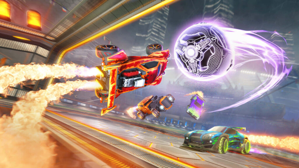 Rocket League: Unleash the High-Flying Chaos in Breathtaking 1080p
or
Boost-Powered Epicness: Master the Sky and Dominate the Field in Rocket League!
or
Unleash the Thrilling Adventures of Rocket League: Conquer the Field and Soar in Mesmerizing 1080p! Wallpaper