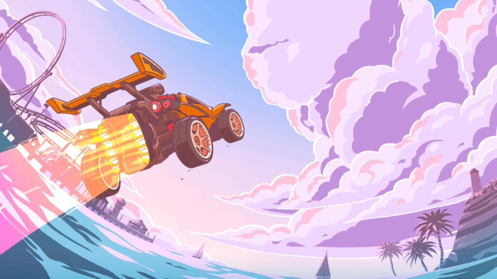 Unleash the Thrills: Dive into the Epic Racing Universe of Rocket League Wallpaper