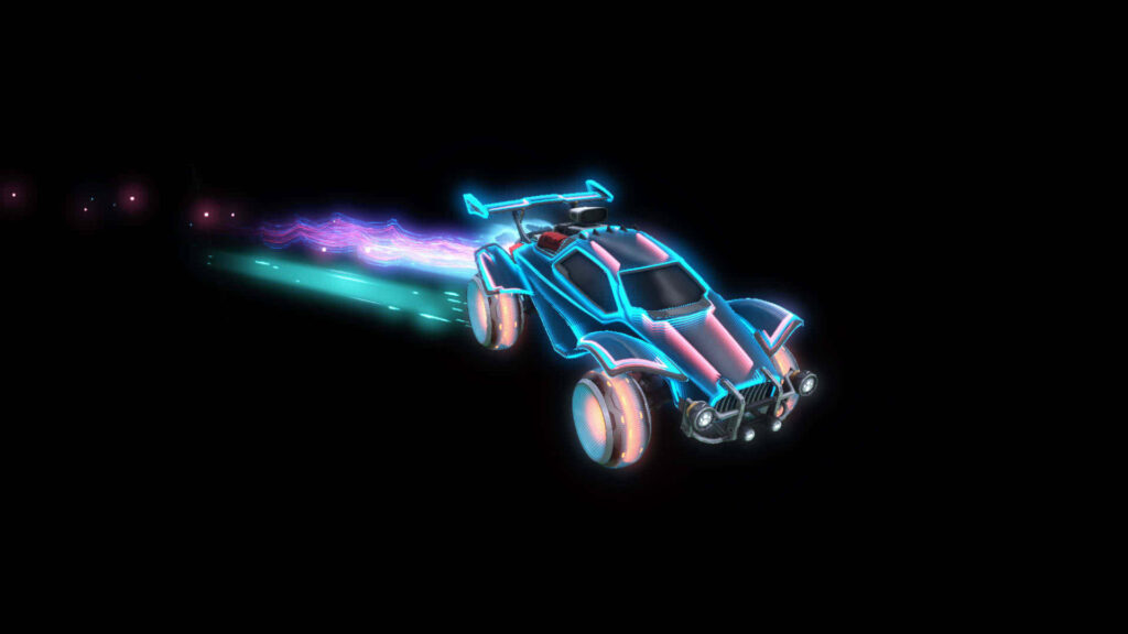 Rocket League: Ignite the Adrenaline with High-Speed Competition and Goal Scoring! Wallpaper