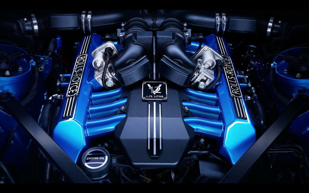 Exquisite Power and Performance: Captivating Rolls Royce 'Engine Bay' Showcase [2560 X 1600] Wallpaper