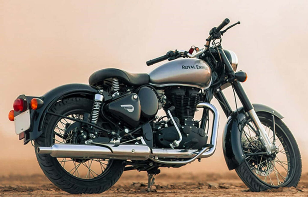 Royal Enfield Classic 350S ABS Wallpaper: Retro Charm Meets Modern Safety